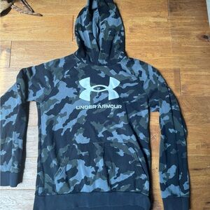 Under Armour Camo Hoodie - Black, Gray, Green